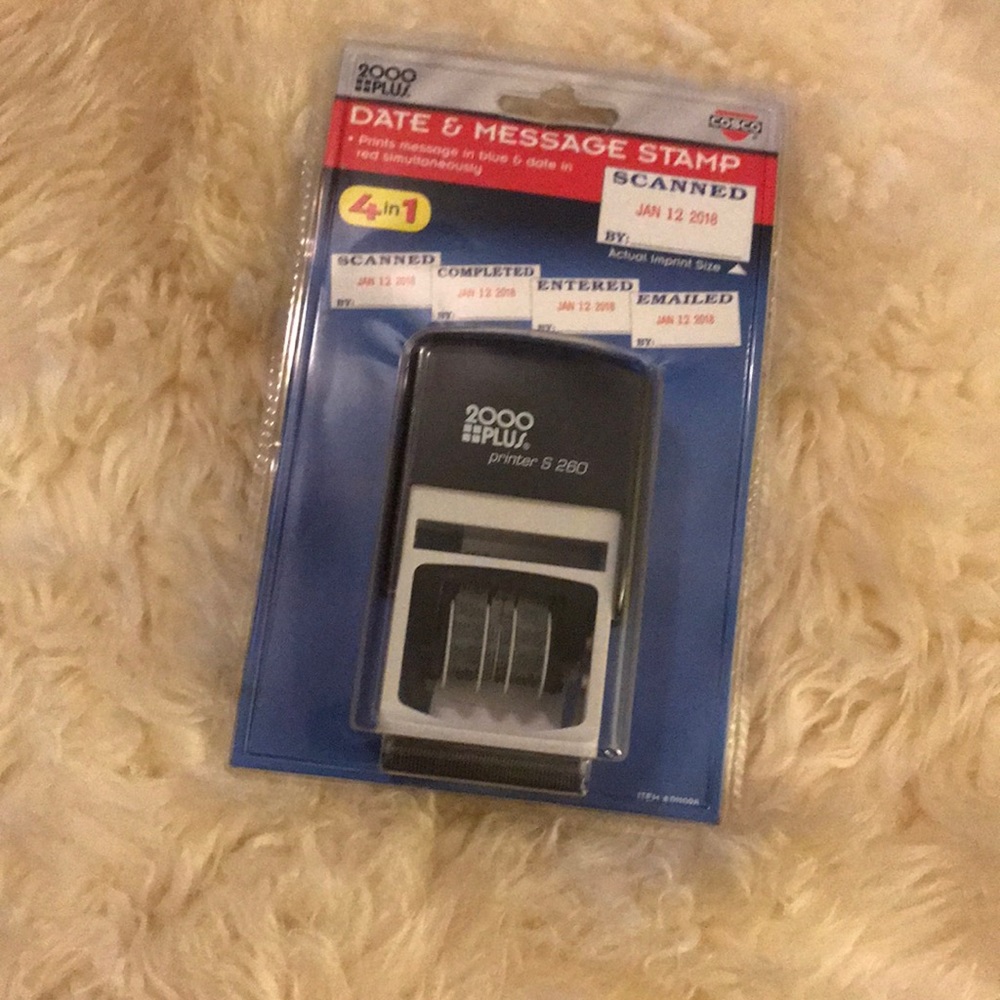 Cosco Date & Message Stamp